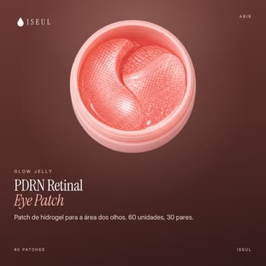 Abib Glow Jelly Eye Patch · Patch de Olhos com PDRN e Retinal · 60 unidades
