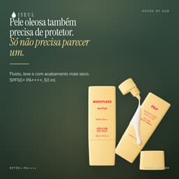 House of Hur Weightless Sun Fluid · Protetor Solar FPS 50+ PA++++ · 50 ml
