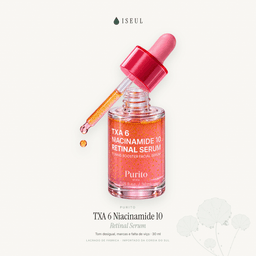 Purito TXA 6 Niacinamide 10 Retinal Serum · Sérum Clareador com Retinal